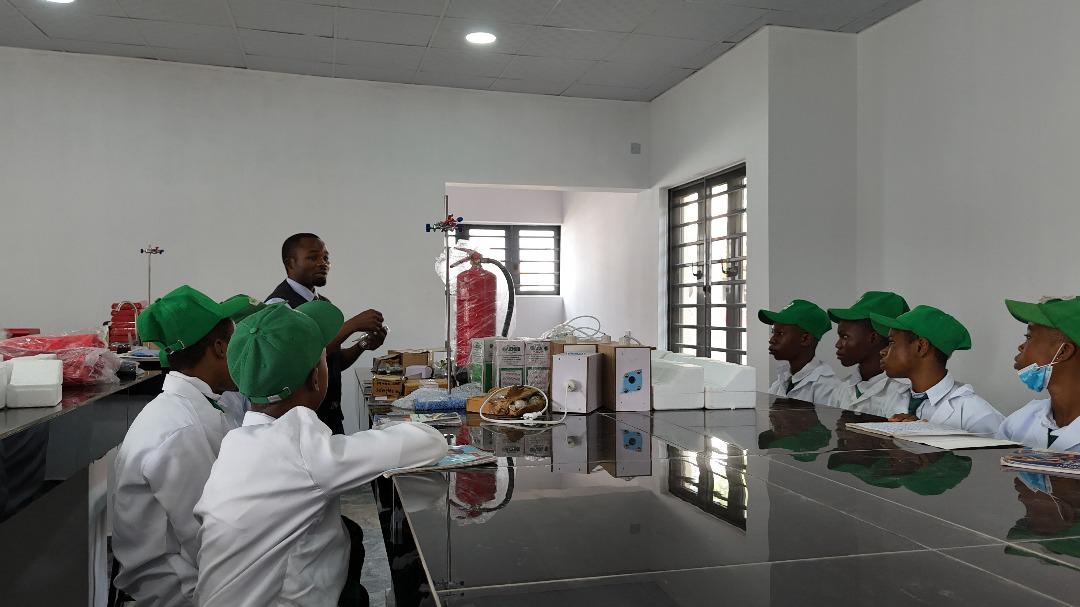 Science lab at Government Secondary School Akoko