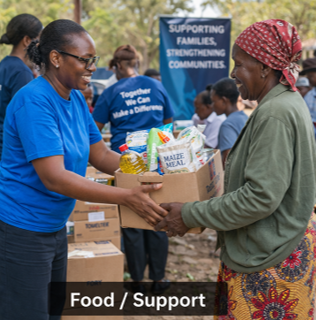 Food support for community members